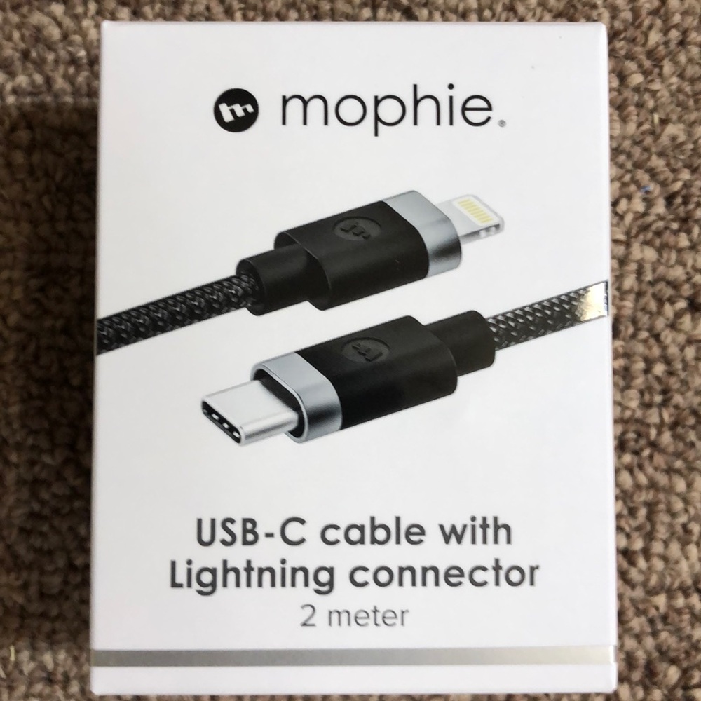 Mophie 2M Lightning Cable Made for Apple Devices